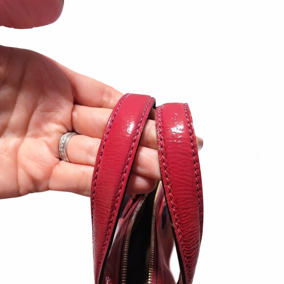 Authentic Gucci Soho Patent Leather Tote – Hot Pink - Picture 5 of 7